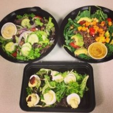 Gluten-free salads from Stone Street Tavern